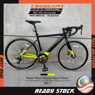 Cronus 700C Alloy Racing BIke Sensah 18 Speed Internal Cable Routing CR700220-BC