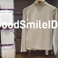Current Trend.. High Neck Inner Women UV Protection High Collar T-Shirt In Muslim Underwear UNIQLO A