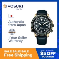 CITIZEN PROMASTER CB0204-14L Solar Eco Drive SKY Series Radio control Titanium World time Date Gold Navy Leather  Wrist Watch For Men from YOSUKI JAPAN / CB0204-14L (  CB0204 14L CB020414L CB02 CB0204- CB0204-1 CB0204 1 CB02041 )