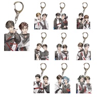 188男团偶像企划钥匙扣亚克力挂件透明双面李玉简隋英原耽周边188 Male Idol Project Keychain Acrylic20241116