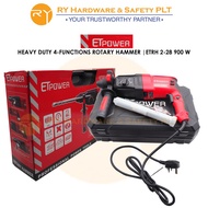 ET POWER ETRH 2-28 | 4 FUNCTION ROTARY HAMMER DRILL |900 W 28 MM | ECONOMICAL YET DURABLE | GERUDI T