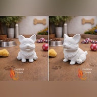 DIY 3D PRINT MINIATURE DIY TEXTURED DOG MINIATURE/ DIY 3D PRINT MINIATURE/