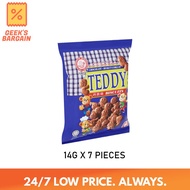 Hup Seng Teddy Bear Chocolate Biscuits (7 Pieces)