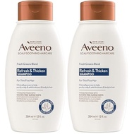 Aveeno, Fresh Greens Blend Sulfate-Free Shampoo with Rosemary, Peppermint &   Cucumber to Thicken & 