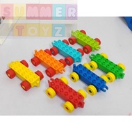 Preloved Genuine Lego Duplo Brick Train Car Vehicle Base Accessories Series