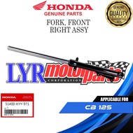 HONDA FORK, FRONT RIGHT ASSY FOR CB 125 || 51400-KYY-971
