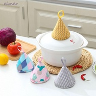 ELMER Anti-Scalding Pot Triangle Hat, Cloth Cover Cotton Pot Handle, Enamel Pot Insulation Thicker Pot Holder Kitchen