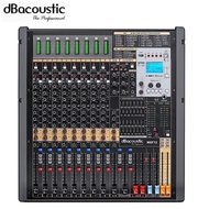 BÀN MIXER ANALOG DBACOUSTIC MFX12 - SỬ DỤNG 2 EFFECT RIÊNG BIỆT ( EFFECT DIGITAL ) DELAY & REVERB CH