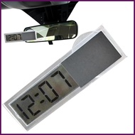 Car LCD Clock Vehicle Digital Dashboard Clock With Suction Cup Vehicle Accurate LCD Temperature Disp