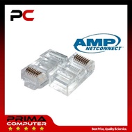 Konektor Rj45 / Connector Rj45 / Rj.45 1 pack isi 50pcs merk AMP