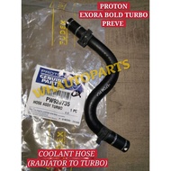 COOLANT HOSE (RADIATOR TO TURBO) PROTON EXORA BOLD TURBO,PREVE (ORIGINAL) PW920763/PW920753
