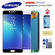 Original Replacement C7 Pro LCDs For Samsung Galaxy C7 Pro C7010 Phone Display LCD Touch Screen Digi