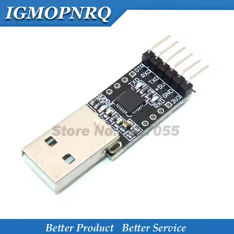 6Pin CP2102 USB 2.0 to TTL UART Module Serial Converter STC Replace FT232 Adapter Module