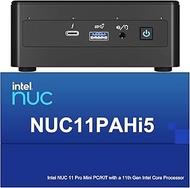 Intel NUC11 NUC11PAHi5 Canyon Mini PC Desktop NUC Barebone, Intel Corei5-1135G7 Processor, 28W Intel
