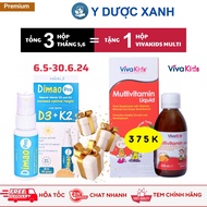 [Hàng Công Ty] DIMAO PRO D3K2 25 ml Bổ sung Vitamin D3K2 cho bé - Y Dược Xanh