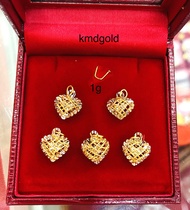 kmdgold จี้ทองแท้1กรัม ขายได้จำนำได้ พร้อมใบรับประกัน