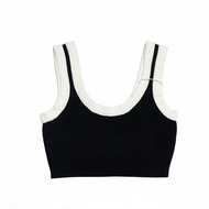 Alexander Wang | เสื้อกั๊กสตรีสีตัดกันยืดหยุ่น