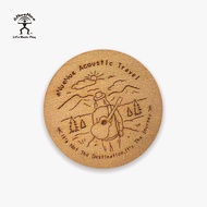 A aNueNue Brand Merchandise Coaster|Designer Style Sound Hole Coaster Guitar Travel Design Rainbow M