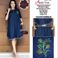 ASOKA DRESS // JEANS DRESS // BIG SIZE DRESS // ORIGINAL OBN