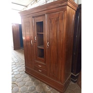 lemari jati 3 pintu