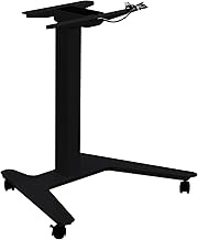 Fromann Electric Mobile Standing Desk Base 70cm to120cm [27.6in to 47.2in] Height Adjustable Rolling