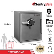 SentrySafe STW205GYC Digital Fire & Water Proof Safe 56.5L