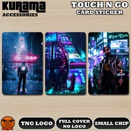[ CYBERPUNK ] Touch n Go Card Sticker Cover / Credit Card Sticker Cover / Debit Card Sticker Cover