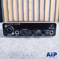 BEHRINGER U-PHORIA UMC22 USB Audio Interface ออดิโอ อินเตอร์เฟส UMC 22 UMC-22 U PHORIA