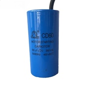 Cd60 Start Capacitor Single Phase Motor AC Motor Start Capacitor Motor Capacitor 250VAC200UF