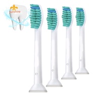 4 Pack Electric Toothbrush Head White Exceptional Clean for Philips Sonicare C1 [anisunshine.sg]