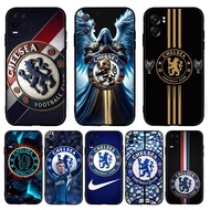 for Realme 12+ 13 note 50 60 60X X Lite XT X2 V13 V23 GT neo 3 GT2 pro Chelsea FC Soft Black TPU Pho