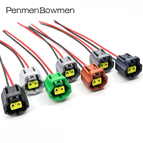 2 Pin Car Coolant Temperature Sensor Plug Wire Harness 1JZ-GTE 2JZ-GTE Miata IAC Connector For Toyot