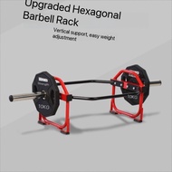 Gym Exercise Equipment WholesaleCircular Barbell Hexagon Barbell Bar Hexagonal Circular Barbell Rack
