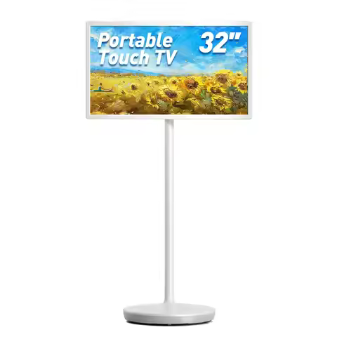 32 Inch Android 13 IPS Display Touch Screen Television Wifi Advertise Portable Monitor Rotate Built-