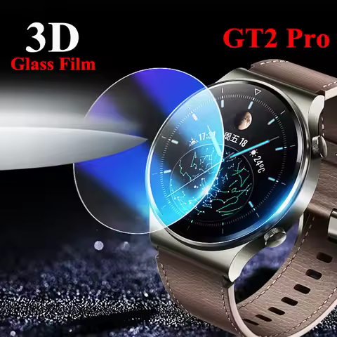 3D Tempered Glass Screen Protector For Huawei Watch GT2 Pro Smartwatch Screen Protective Film For Hu