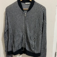 Calvin Klein Tweed Knit Bomber Woman