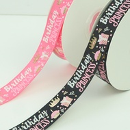 Birthday Gift Ribbon Wedding Souvenir Ribbon/ Cartoon Ribbon/ Patterned Ribbon/ Ribbon Roll [1 ROLL]