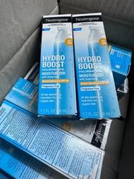 全新Neutrogena 露得清 Hydro Boost 保濕臉部防曬乳液SPF 50,不致粉刺和無香料(50ml)