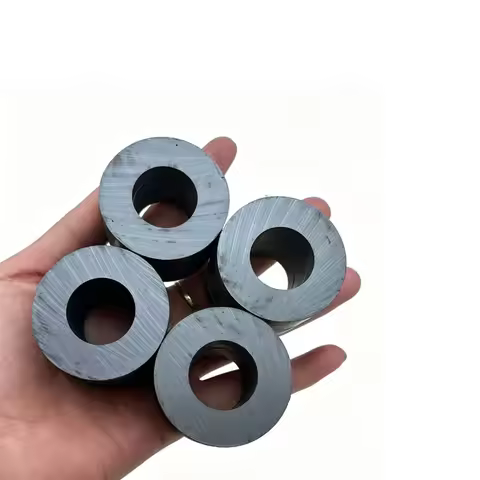 Ferrite Ring Magnet OD45mmID22mmThickness10mmY35CeramicDonut Permanent Magnets Heavy Duty for Speake