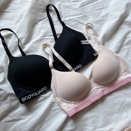 2 BODYGUARD / LEV FLA Korean Pushup Technology Wireless Bra Without Wire Thick Foam Push Up Bra Wire