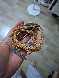 金銀銅 查理線 連配件 mmcx耳機 升級線2pins