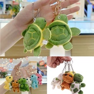 Keychain penyu ganu terengganu rxz sabah Cute Plush Turtle Pendant Connecting Men's and Women's Bags