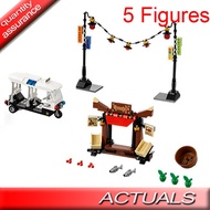 Lepin 06053 Decool BELA LELE Ninja Series Building Blocks City Chase Model Bricks 3D Car Gift Toys C