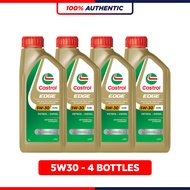 (4 BOTTLE) CASTROL EDGE PROFESSIONAL 5W30 LL01 Fully Synthetic Engine Oil (4x1L)