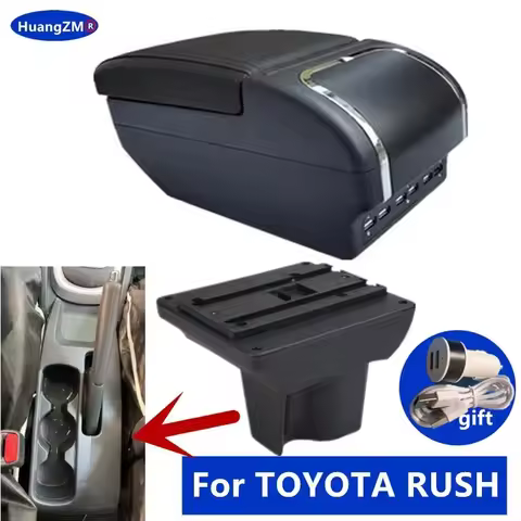 For TOYOTA RUSH Armrest Box For Toyota Avanza Rush Aruz Car Armrest box Dedicated Retrofit Interior 