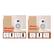 Wireless Voice Amplifier Multifunctional Portable Personal Voice Speaker with Microphone Display for