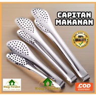 Thick Stainless Steel Food Tongs/ Round Shape Tongs/ Hole Tongs Stainless Steel Food Tongs Fried Foo