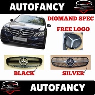 [ W212 2014~2018 FACELIFT ] FRONT BUMPER GRILL MERCEDES BENZ DIAMOND MODEL