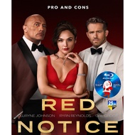 E-BLURAY #Red Notice (2021) #Dwayne Johnson / Ryan Reynolds / Gal Gadot