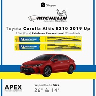 MICHELIN RAINFORCE CONVENTIONAL WIPER FOR COROLLA ALTIS E210 2019 UP